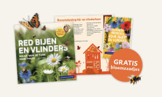 gratis bij- en vlinderpakket via Natuurmonumenten
