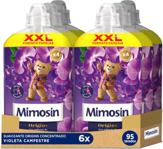 12 botellas Mimosín Origins Suavizante Concentrado Violeta Campestre por 48,81€