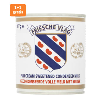 1+1 gratis op Alle Friesche Vlag 140-1000 ml bij de AH
