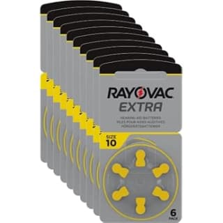 VARTA pilas para audífonos tipo 10 (pack 60) por 11,54€ en Amazon