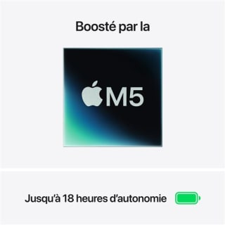Apple MacBook Air 13" M5 (24 Go / 512 Go) pour 1.469€ chez Fnac