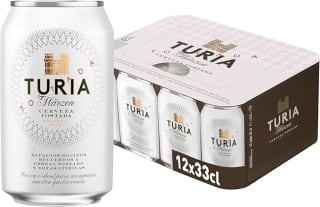 12 latas Turia Märzen Cerveza Tostada 33cl por 7.26€
