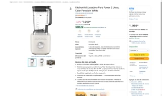 Licuadora KitchenAid 2L por $1,999 | Oferta Amazon