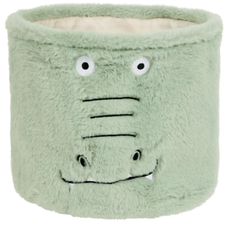 Fluffy opbergmand Ø 30 x 25 cm voor €2,99 bij de Action