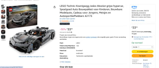 LEGO - Technic Koenigsegg Jesko voor €33,99