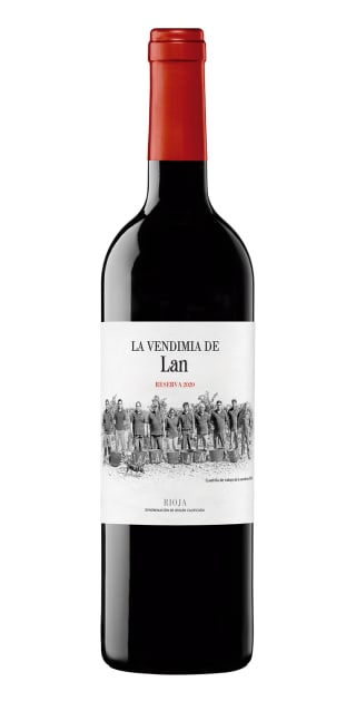 6 Botellas de La Vendimia de Lan Reserva 2020 por 38€