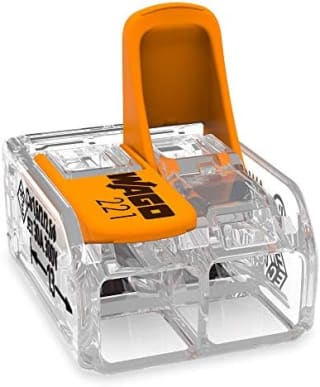 WAGO 221-612 mini-bornes (boîte de 50) pour 16,01€ chez Amazon