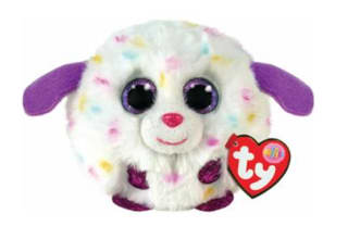 Peluche Beanie Balls Munchkin White Dog por 3.99