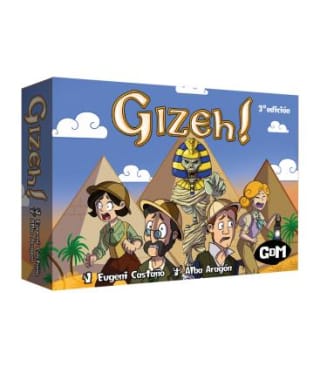 Juego de mesa Gizeh! por 3€
