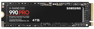 Carte Samsung SSD interne 990 Pro NVMe M.2 Pcle 4.0 à 289,99€