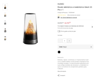 Router Mesh X3 Pro por $2,799 | Oferta Liverpool