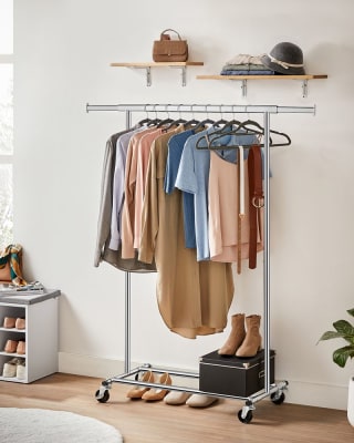 Burro Ropa con Ruedas Extensible Portátil por 32.56€