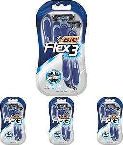 BIC Flex 3, Triple Blade Razor Blades for Men for £7.20