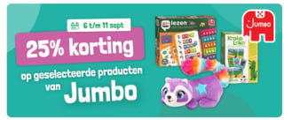 25% korting op geselecteerde producten van Jumbo bij Lobbes