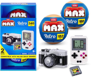 ZURU MAX Build More Premium Retro S2 Building Bricks Collection 2‑pack voor €6,26