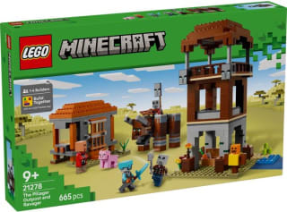 LEGO Minecraft De Plunderaar Buitenpost en Verwoester Bouwpakket voor €47,99 bij Bol