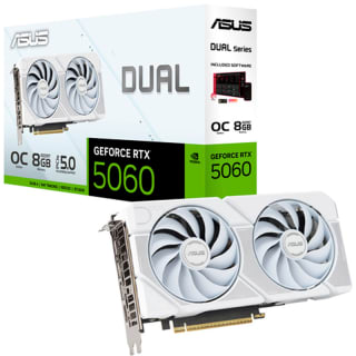Tarjeta Gráfica ASUS GeForce RTX 5060 Dual 8GB GDDR7 Reflex 2 RTX AI por 319.90€
