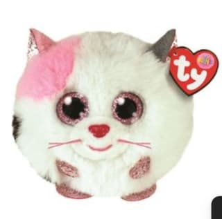 Peluche TY Puffies Muffin White Cat por 1.60€