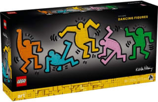 LEGO Art Keith Haring - Dansende figuren voor €73,99 bij Bol