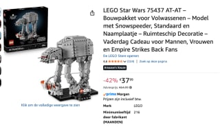 LEGO Star Wars AT-AT Walker 75440 voor €37,99 bij Amazon