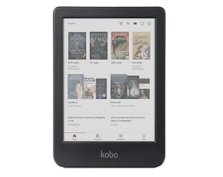 eBook Kobo Clara Colour pantalla táctil color 6" 16GB negro por 129€
