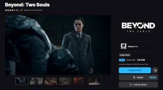 Beyond: Two Souls por $29 | Oferta Epic Games