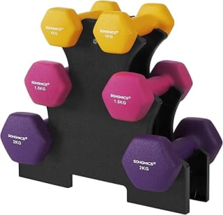 SONGMICS Halterset met houder voor €27,74 bij Amazon