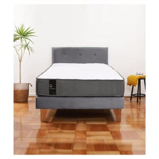 Cama Europea Zen Best 1.5 Plaza Colchón Resortes Gris $189.990 en Mundo Lider, cl
