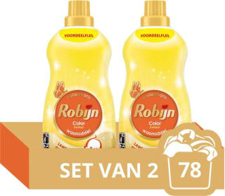 1+2 gratis Robijn Klein & Krachtig 2-packs voor €68,96 bij Bol