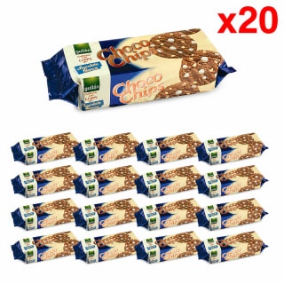 Gullón Choco Chips Galletas con Chocolate Blanco 125g x 20 por 9.99€