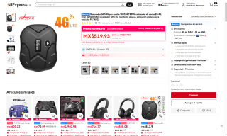 Rastreador GPS TKSTAR TK905 2G por $568 | AliExpress
