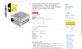 Fuente Corsair RM850x 850W por $1,695 | Oferta Amazon