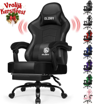 Hiaonyx Gaming Stoel - 170° Verstelbare Rugleuning - voor €94,11 bij Bol