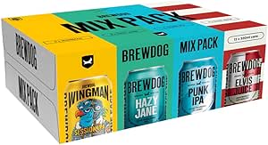 BrewDog Mixed Pack Beer, 12 x 330ml - Discount at Checkout - £11.91 With S&S