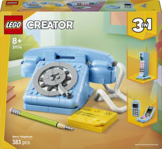LEGO® Creator 3in1 Retro Telefoon voor €13,99 bij Amazon