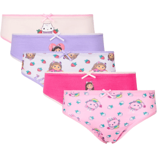 Pack de 5 braguitas infantiles Gabby y la casa muñecas por 2.99 € en action