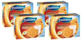 4 Paquetes de Fontaneda MarieLu Original Galletas con un 66% de Cereales 550g a 6.29€