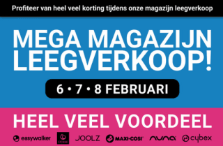 Magazijnleegverkoop van Van Asten Babysuperstore