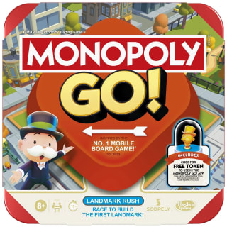 Monopoly GO! Family Fun Board Game for £1.49 at eBay
