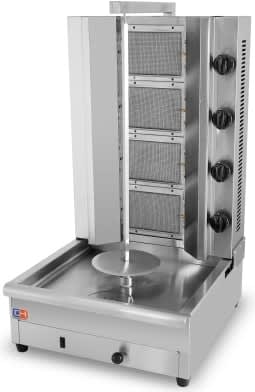 Asador Kebab a Gas 4 Quemadores Línea PEKIN GSG-950 por 635,25€ en Makro