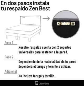Cama Europea Zen Best 1.5 Plaza Colchón Resortes Gris $189.990 en Mundo Lider, cl