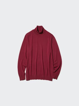 Pull col roulé 100% laine mérinos à 14,90€ chez Uniqlo