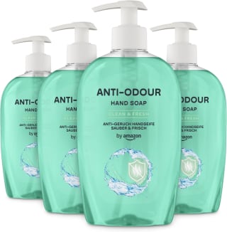 by Amazon Anti-Odour Hand Soap (4 x 500ml) for £1.80 at Amazon