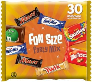 Mars Mixed Sweets Chocolate 30 Count (540 g) for £6 at Amazon