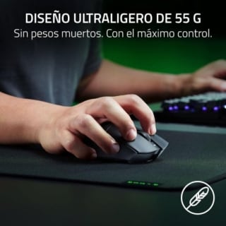 Razer DeathAdder V3 HyperSpeed por 66,11€ en PcComponentes