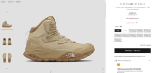 Botas The North Face Offtrail Hike LT Mid Gore-Tex por $2,394 | El Palacio de Hierro