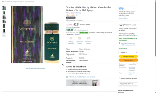 Sceptre Malachite EDP 100ml por $529 | Amazon