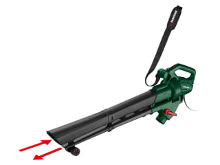 PARKSIDE Elektrische bladblazer en bladzuiger 2600 W voor €19,99 bij Lidl
