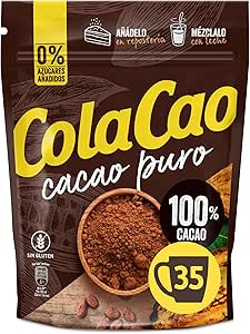 ColaCao Cacao Puro sin Aditivos pack 2x250g por 5,86€.