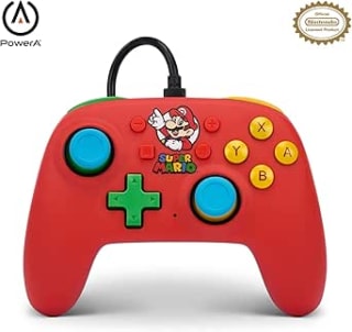 Mando con cable PowerA Nano para Nintendo Switch - Mario Medley por 12,90€